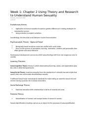 FRHD 2100 Development of Human Sexuality .